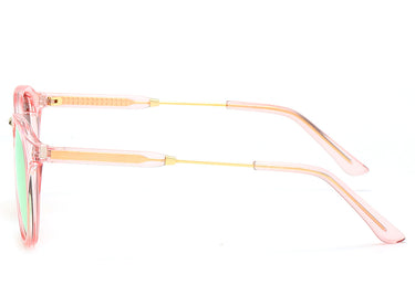 Women Access Sunglasses: Canggu - Transparent Pink - SpecSMART Eye Clinic (Side View)